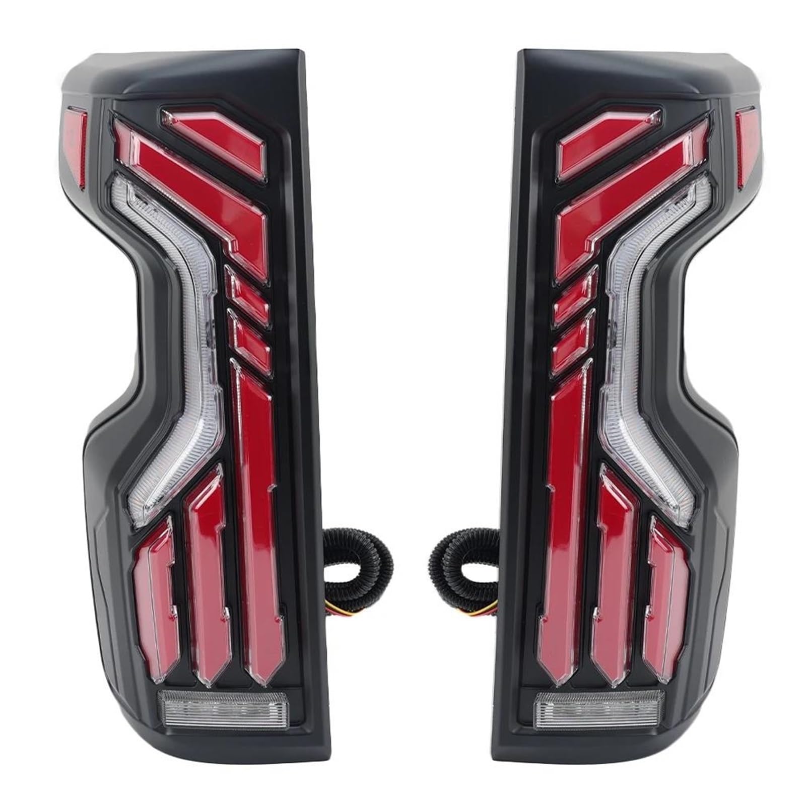 Luz Trasera 1 Par De Luces Traseras LED, Conducción, Freno Y Marcha Atrás Para Chevy Para Silverado 1500/2500/3500 2019-2023 Luces Traseras