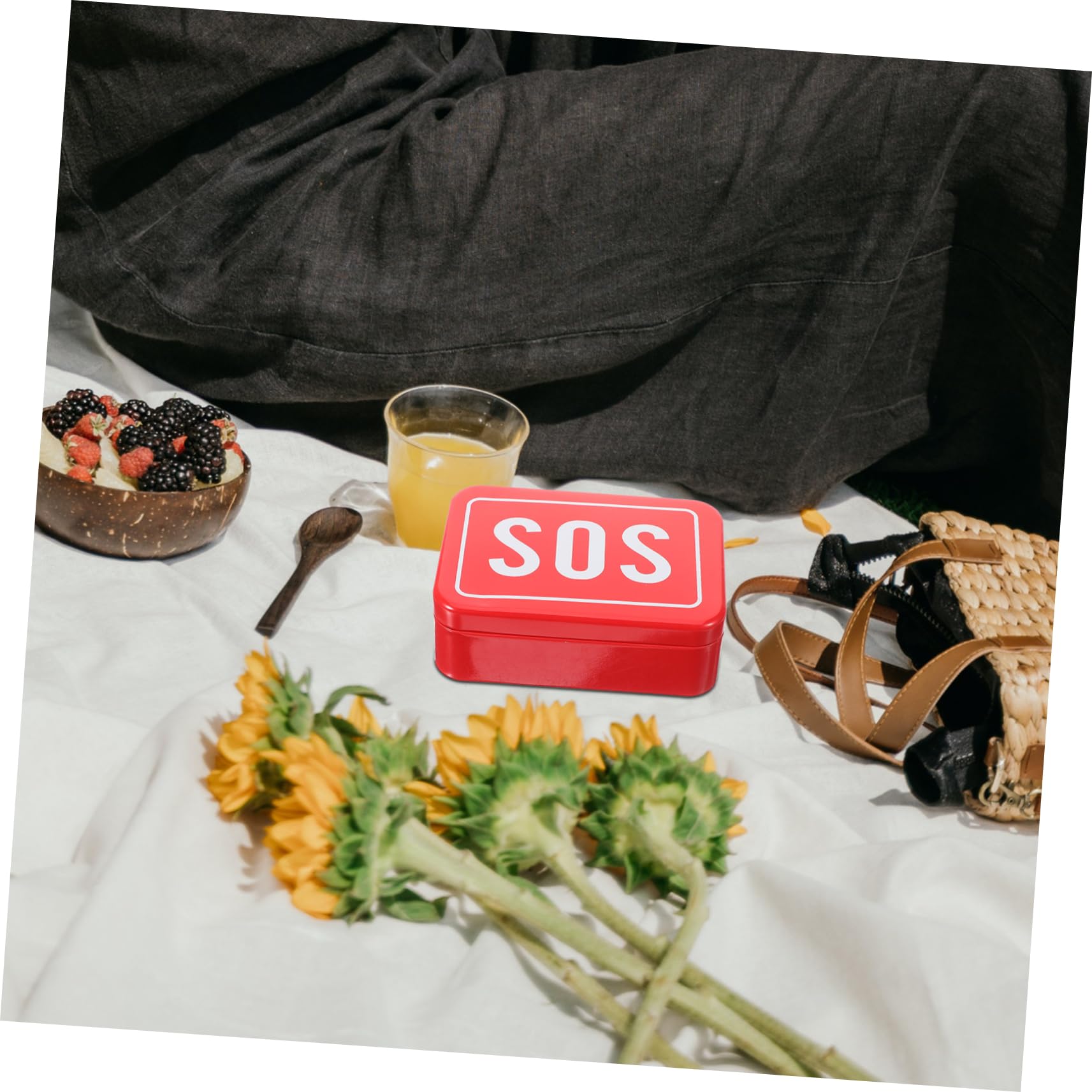 ifundom 5 Ensembles en Milieu Équipement De Survie Équipement De Camping Kit D'Organisation D'Appareils De Survie Accessoires De Camping 2 pièces * 5