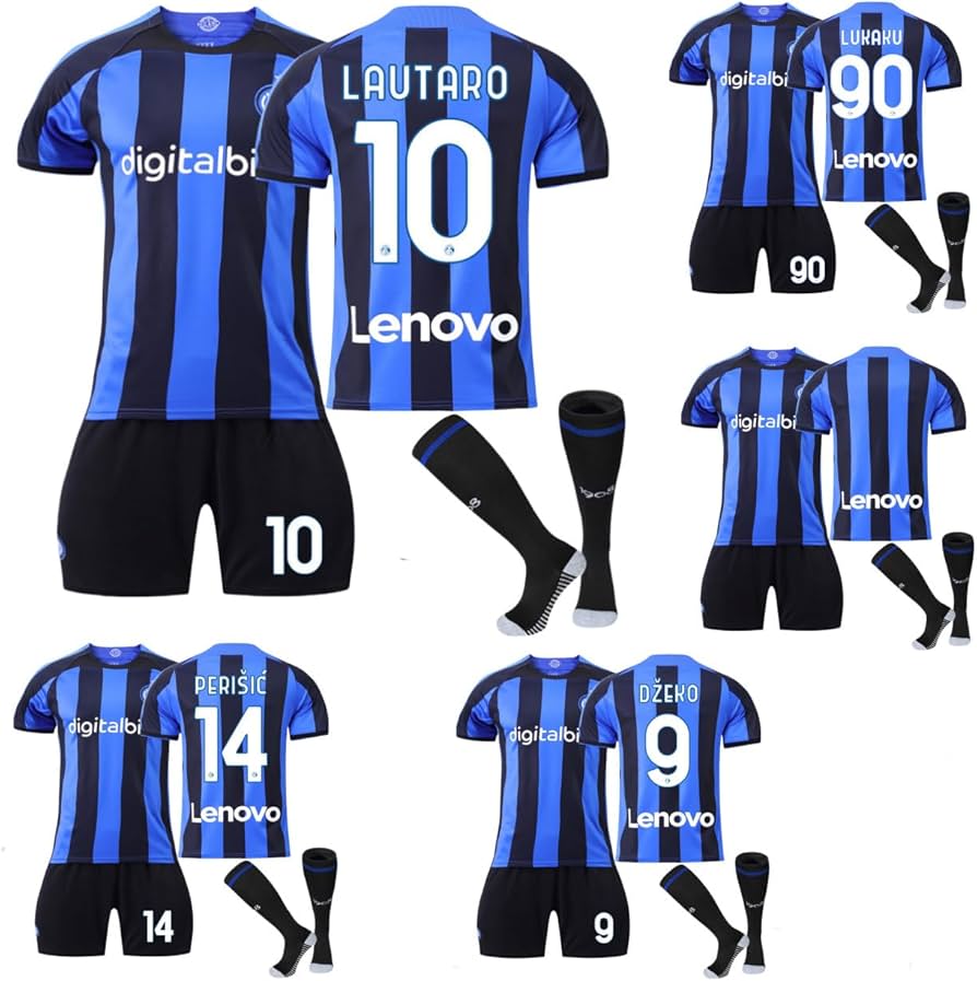 Amazon.co.jp: Fusaeh インテル・ミラノ ユニフォーム 22-23 ホーム 背