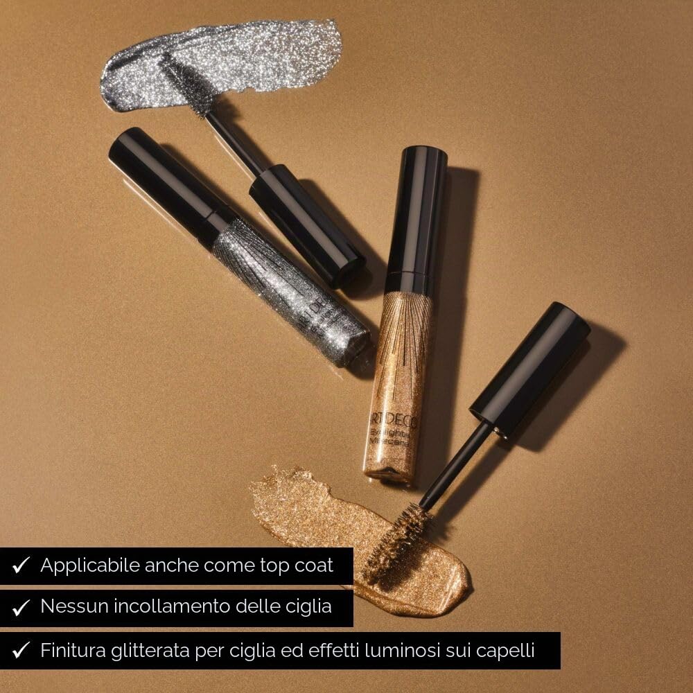 ARTDECO Eyelights - Mascara effetto glitter & Top Coat - 1 x 7,5 ml
