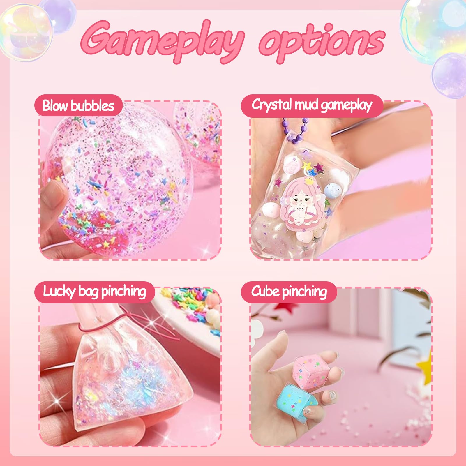 63 Pièces Nano Tape Bubbles Kit, Ruban Adhésif À Bulles