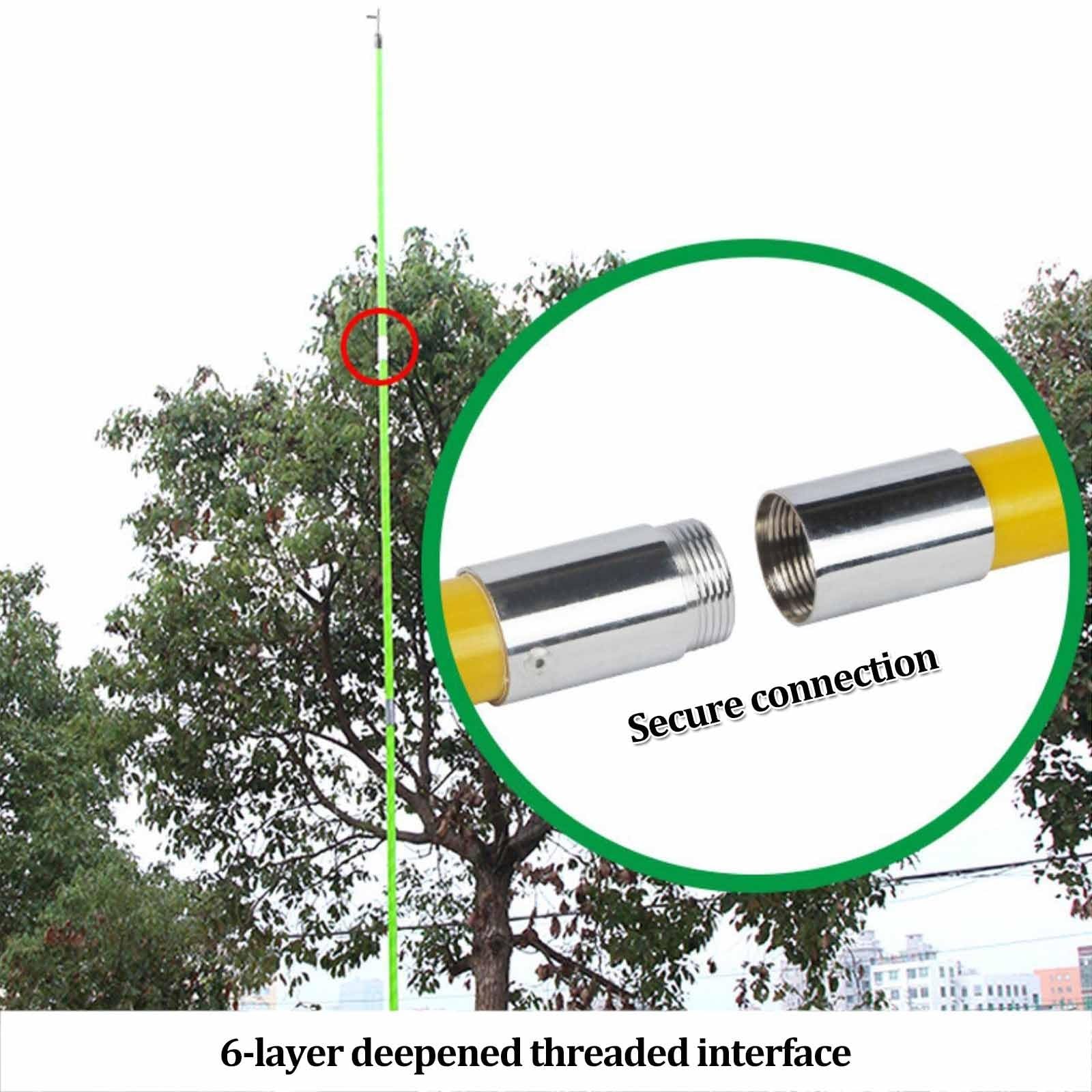 Gancio di salvataggio isolato ad alta tensione, asta isolante epossidica con chiusura a scatto, palo di trazione isolato di sicurezza per sicurezza elettrica