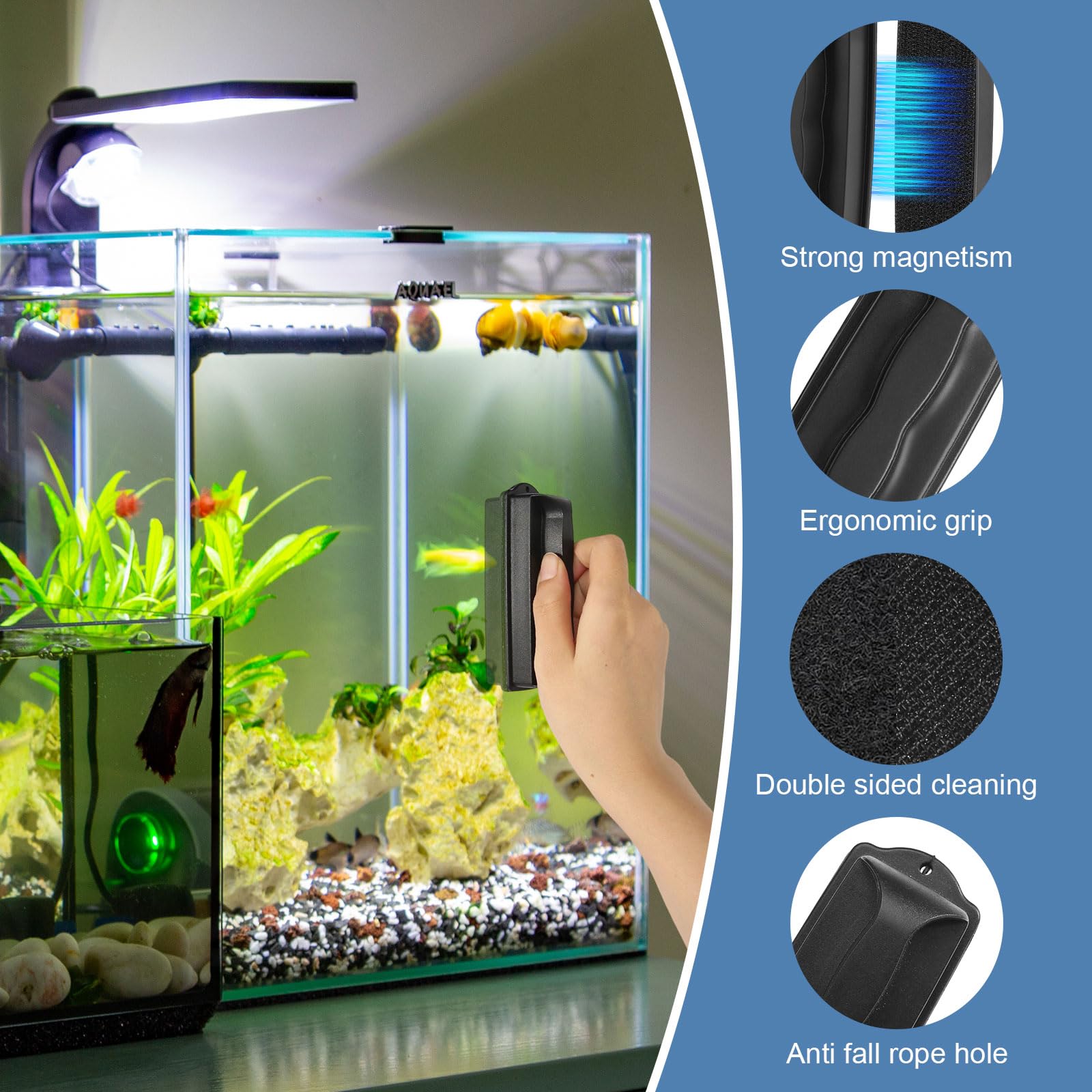 Nettoyant pour vitre d'aquarium