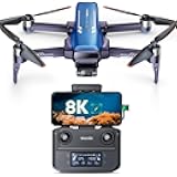 V11PRO Drone with 8K Camera for Adults, 3-Axis Gimbal Drones with 4K/30fps Video, 1/2 CMOS Sensor, 80min Flight Time with 2 Batteries, 6KM Video Transmission Quadcopter, Professional Drone
