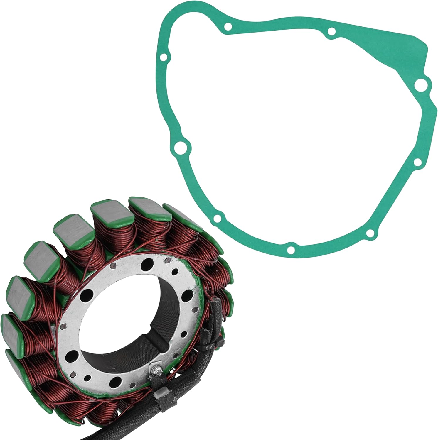 Caltric Stator And Gasket Compatible With Suzuki Vl1500 Vl 1500 Vl1500T Boulevard C90 1500 2005-2009