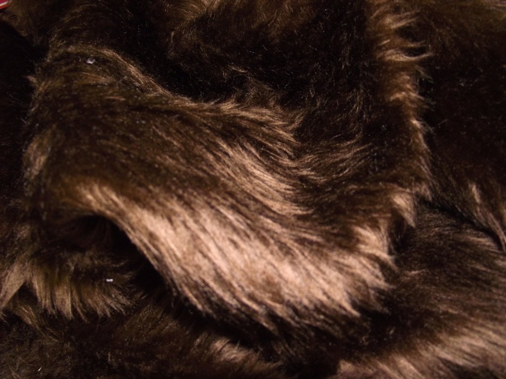 Tissu fausse fourrure ours peluche court au metre malt 5m x 150cm pour vos confections