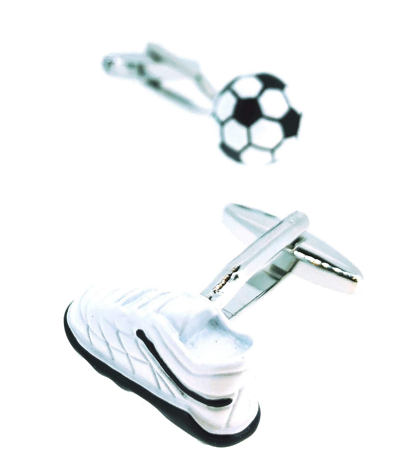 Gemelolandia | Gemelos para Camisa Balón de Fútbol y Bota Gemelos Originales Para Camisas | Para Hombres y Niños | Regalos Para Bodas, Comuniones, Bautizos y Otros Eventos