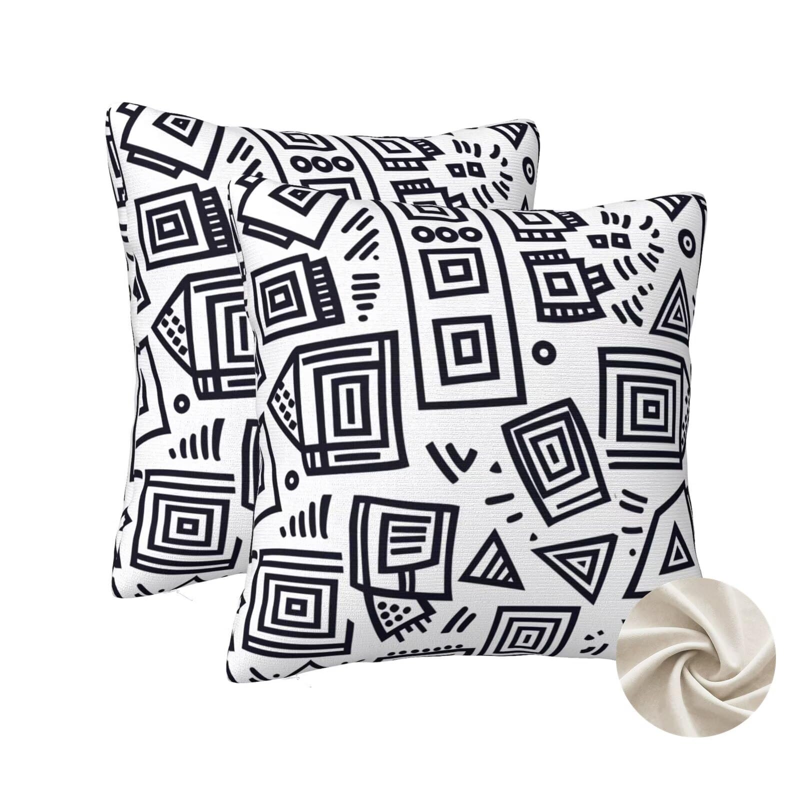 Coussin décoratif 60x60 cm doux pour protéger et embellir le mobilier