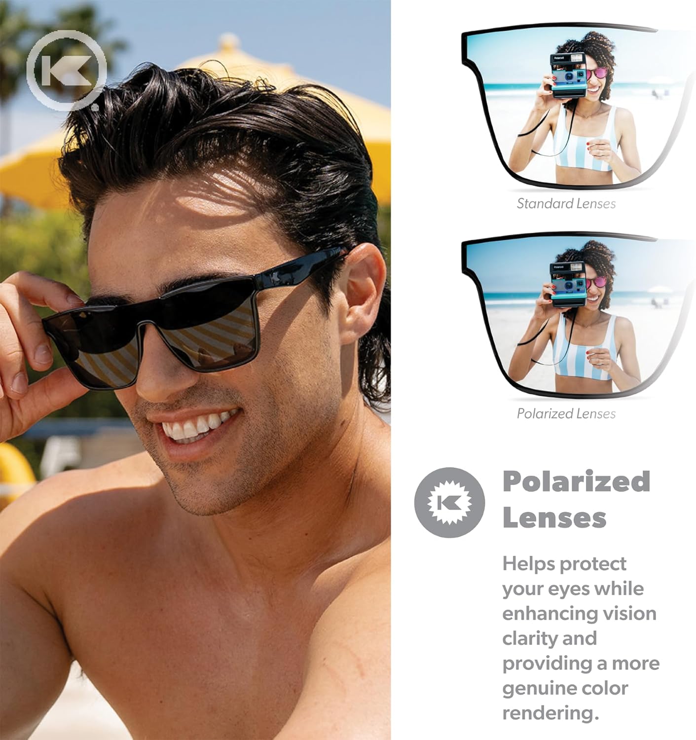 Knockaround Afters Polarized Sunglasses for Men & Women - UV400 Protection - Image 4