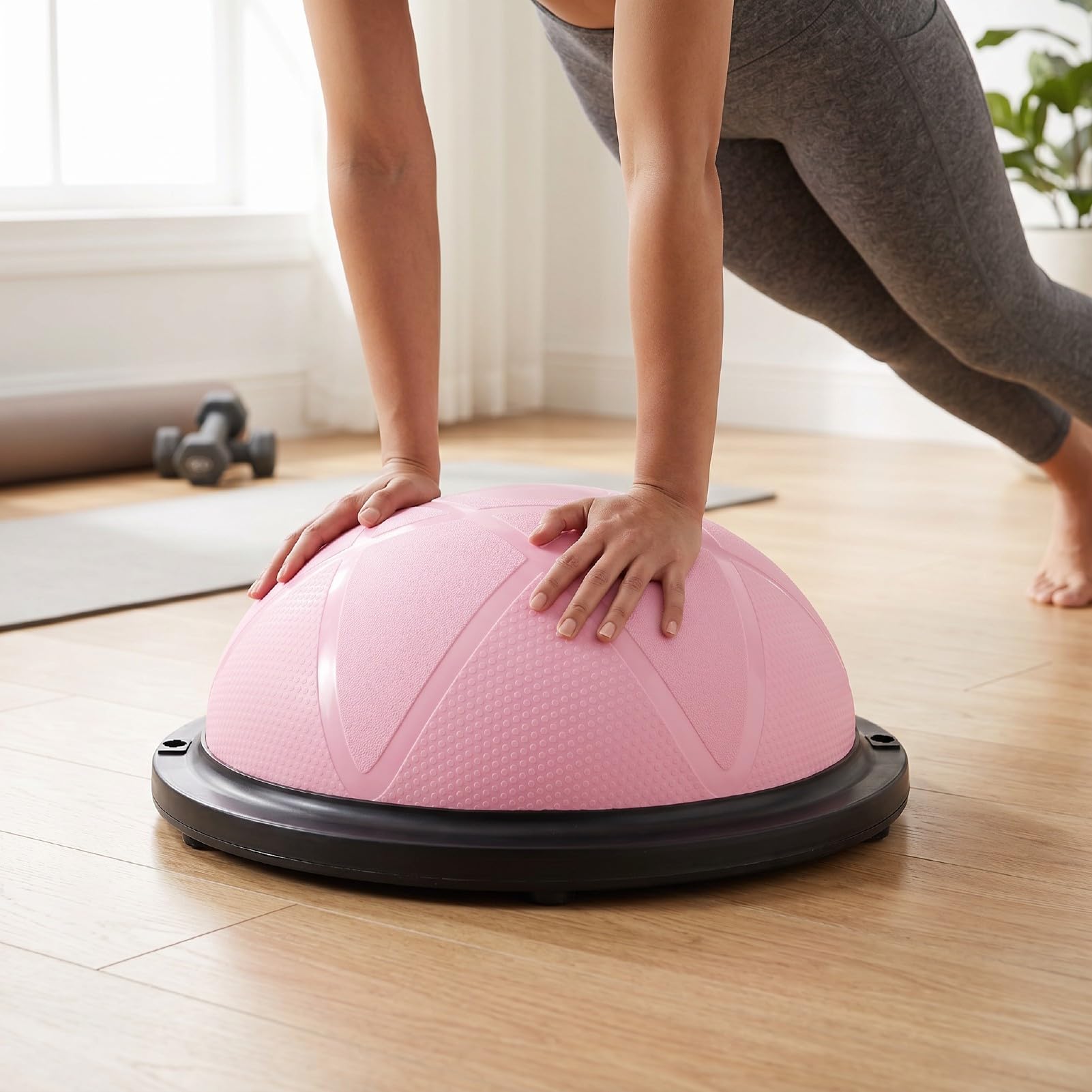 Sxhlseller Mezza Palla Pilates per l'allenamento della Forza |Cupola per