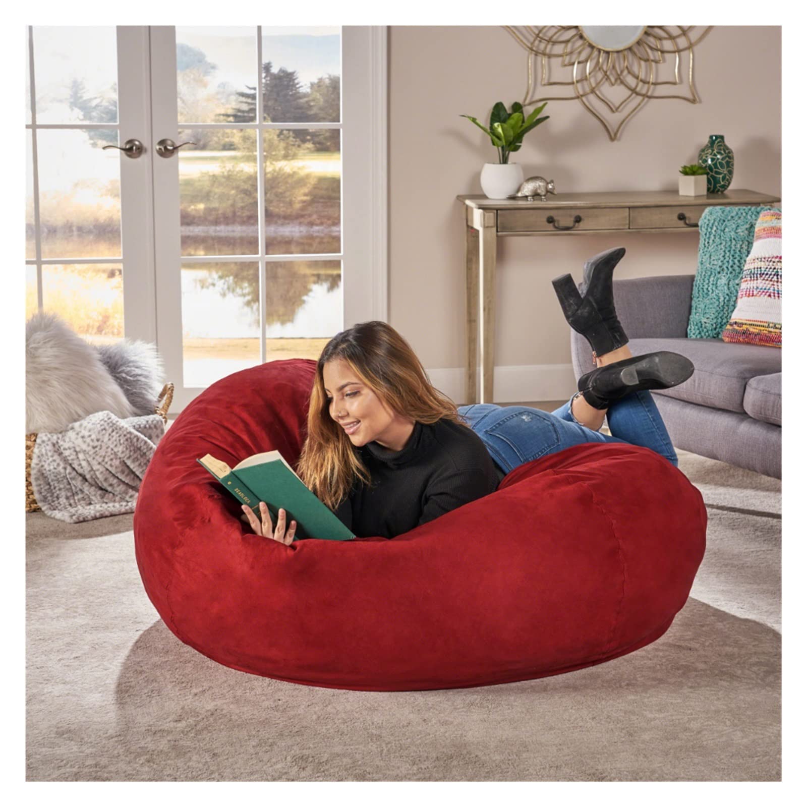 Amazon｜ビッグソファサック、ウルトラソフトメモリービーン