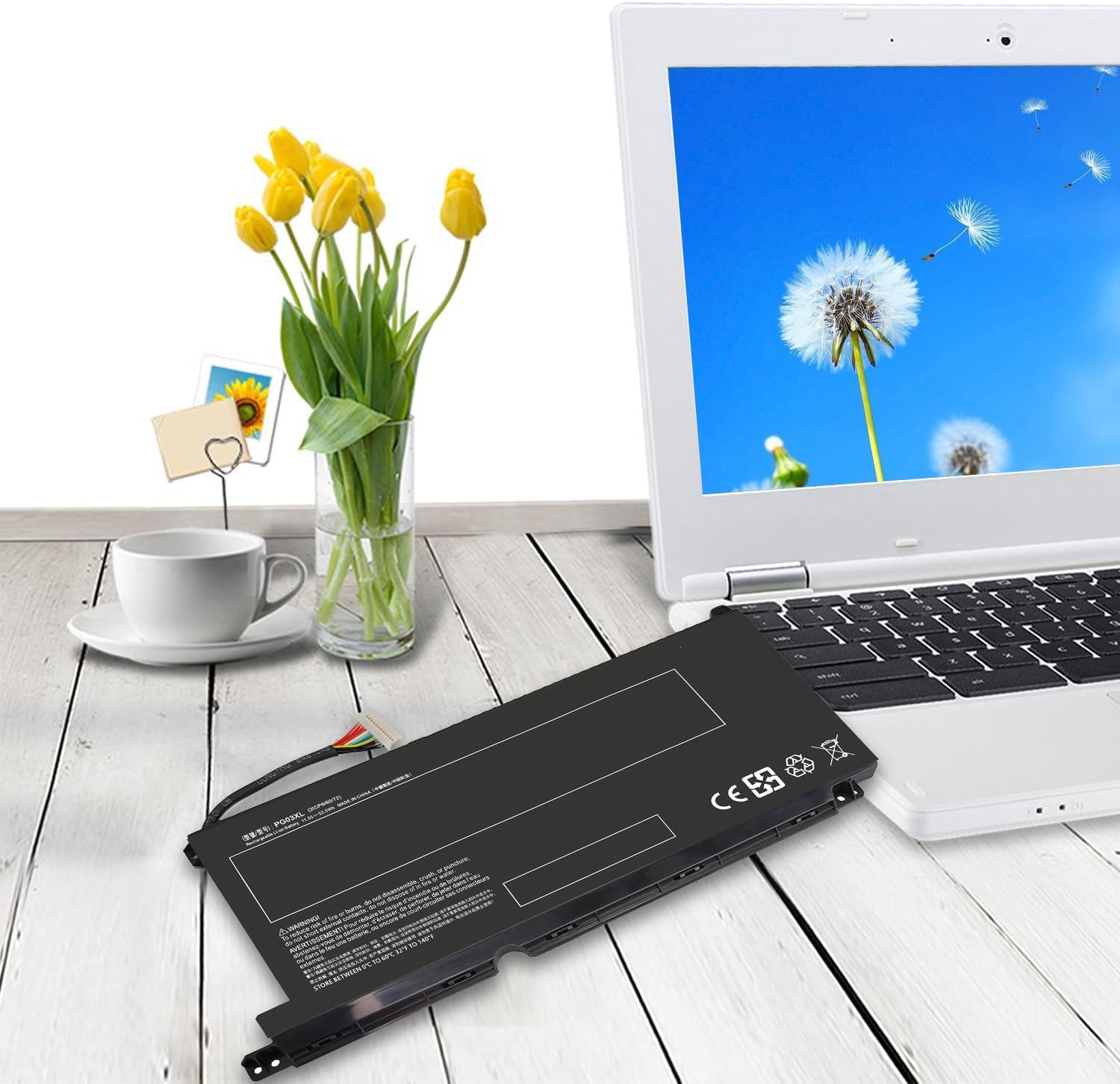 PG03XL Replacement HP Pavilion Gaming 15-DK 15T-DK 15-EC Laptop Battery for hp Pavilion 15-DK0XXX 15-DK0056WM 15-DK0068WM 15-DK0055NR 15T-DK200 15-EC0013DX 15-EC1073DX L48495-005 52.5Wh(Type A)