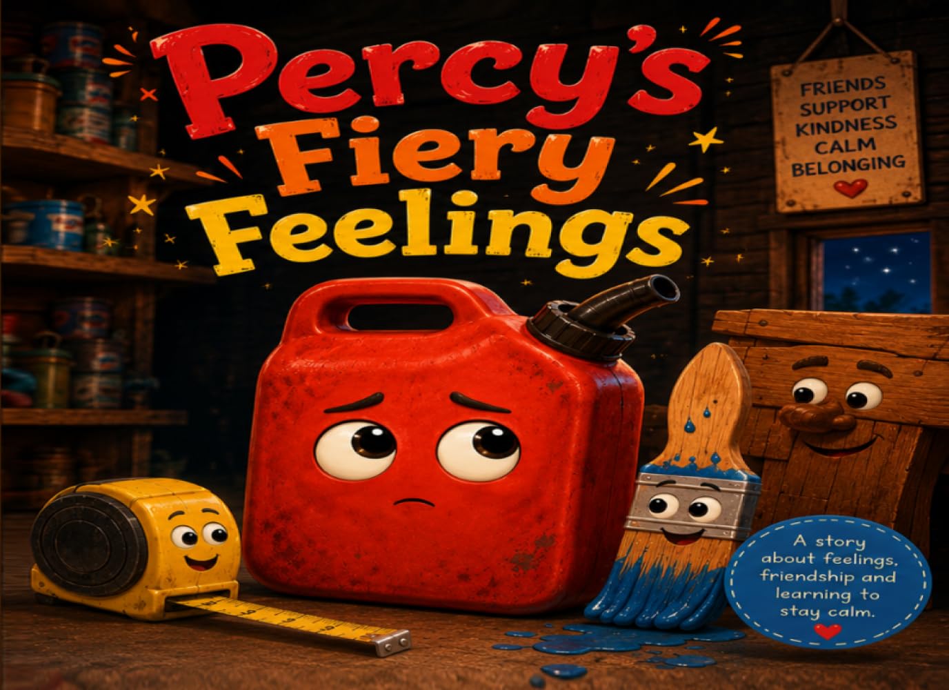 Percy's Fiery Feelings: A Heartwarming Story About Understanding Emotions, Managing Anger, and Learning to Shine