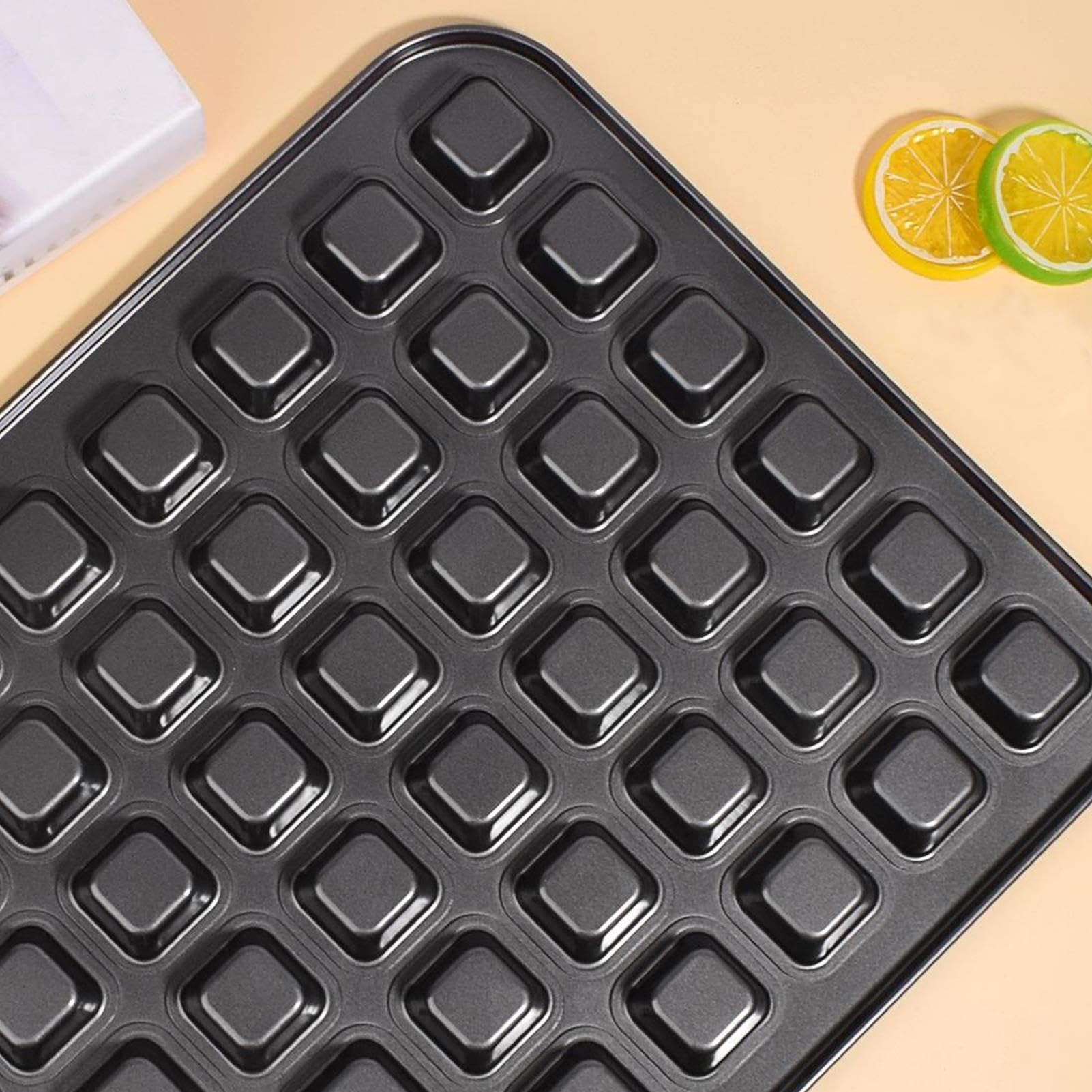 2er-Pack Mini Muffinform, Antihaftbeschichtete Mini-Cupcake-Formen