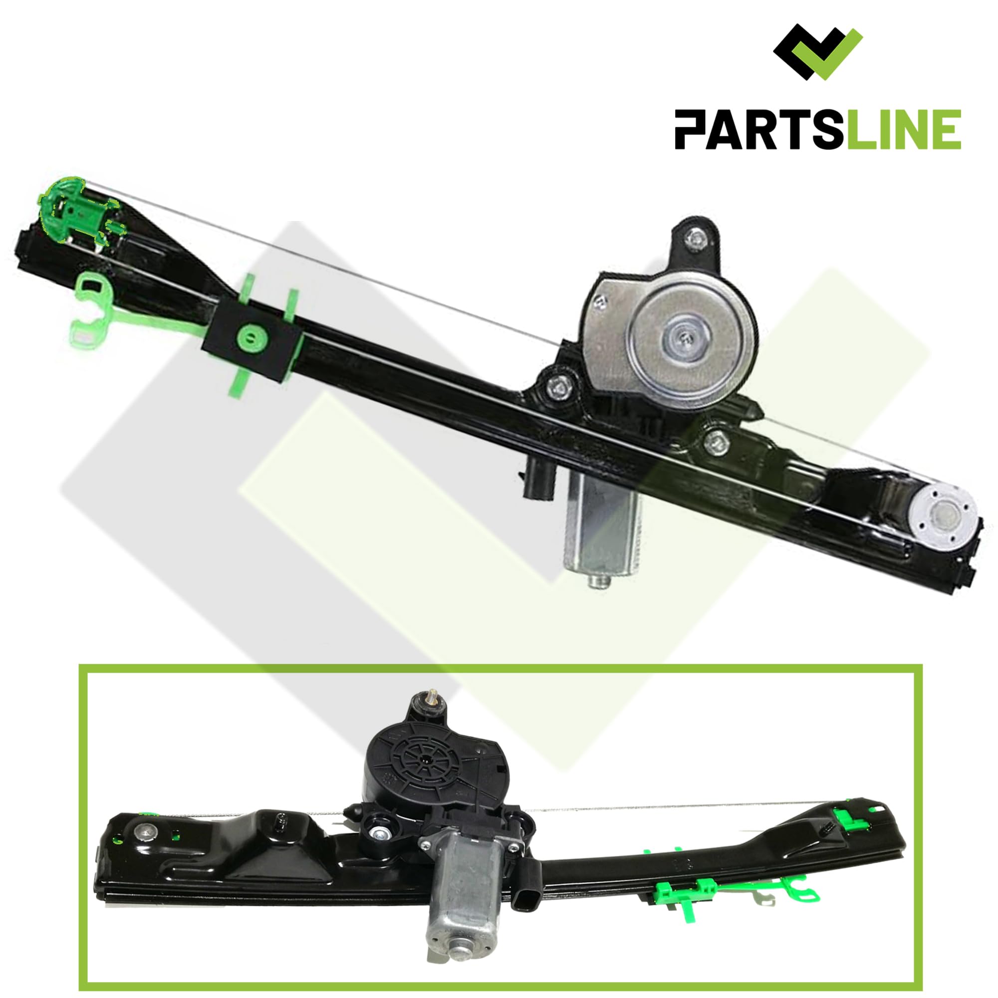 Partsline Lève-Vitre Électrique Avant Gauche compatible avec Punto 188