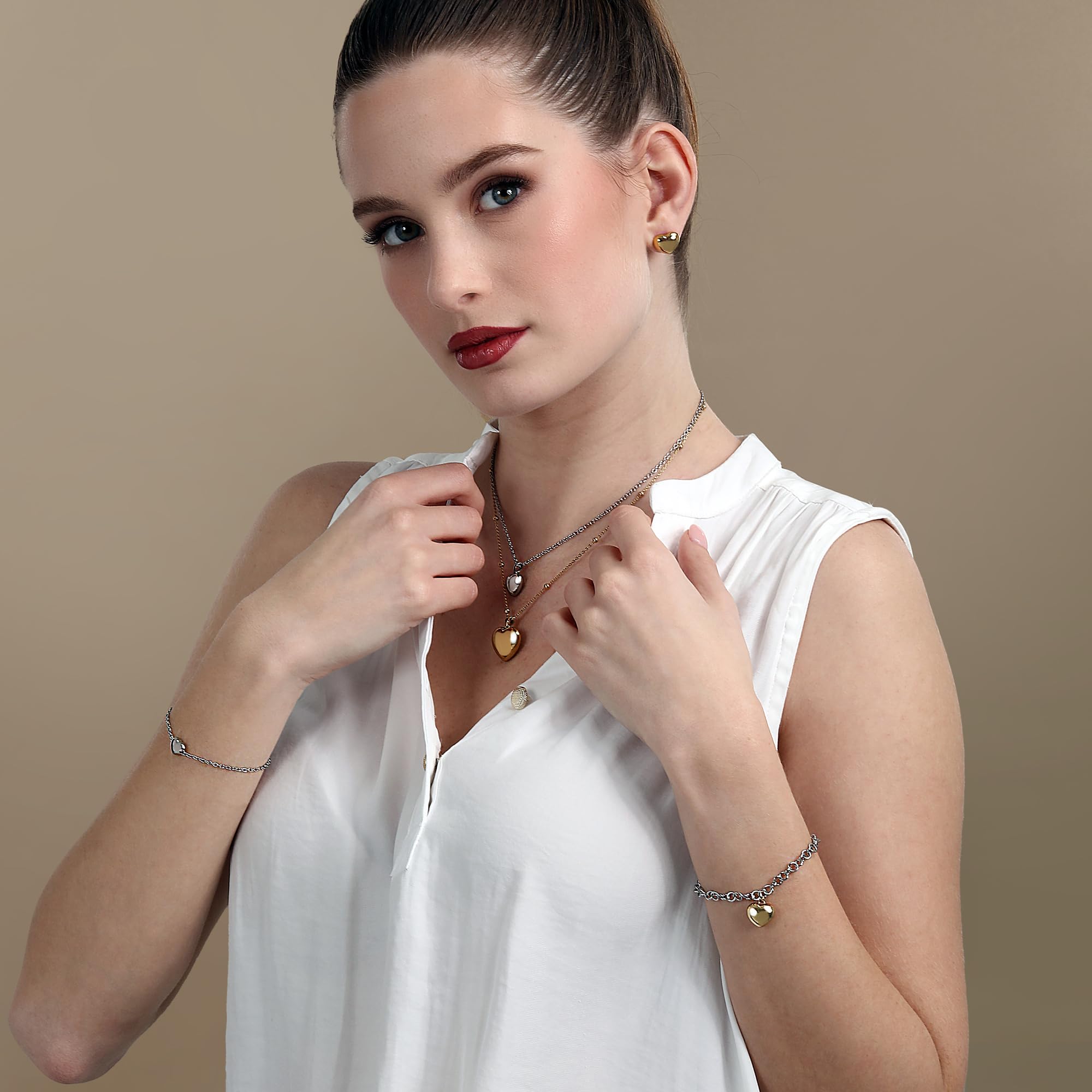 Morellato Collana donna Istanti in acciaio, Ip oro giallo - SAVZ02