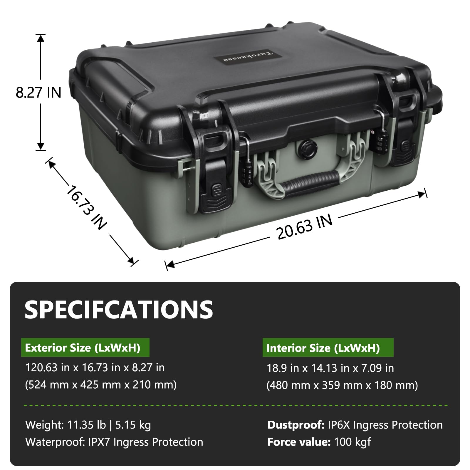 Amazon.com: Turokacase TSA Approved Pistol Gun Case for Multiple