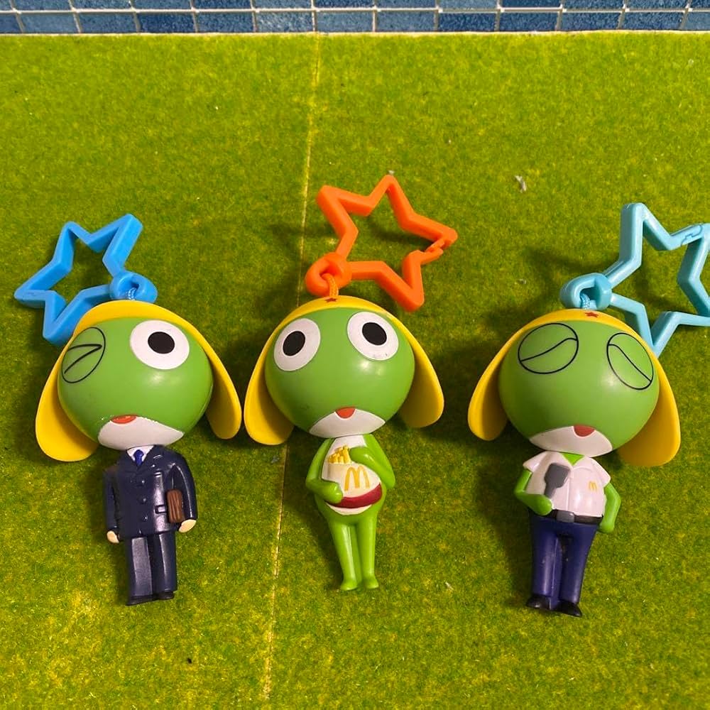 Amazon.co.jp: ケロロ軍曹 ハッピーセット カラビナキーホルダー