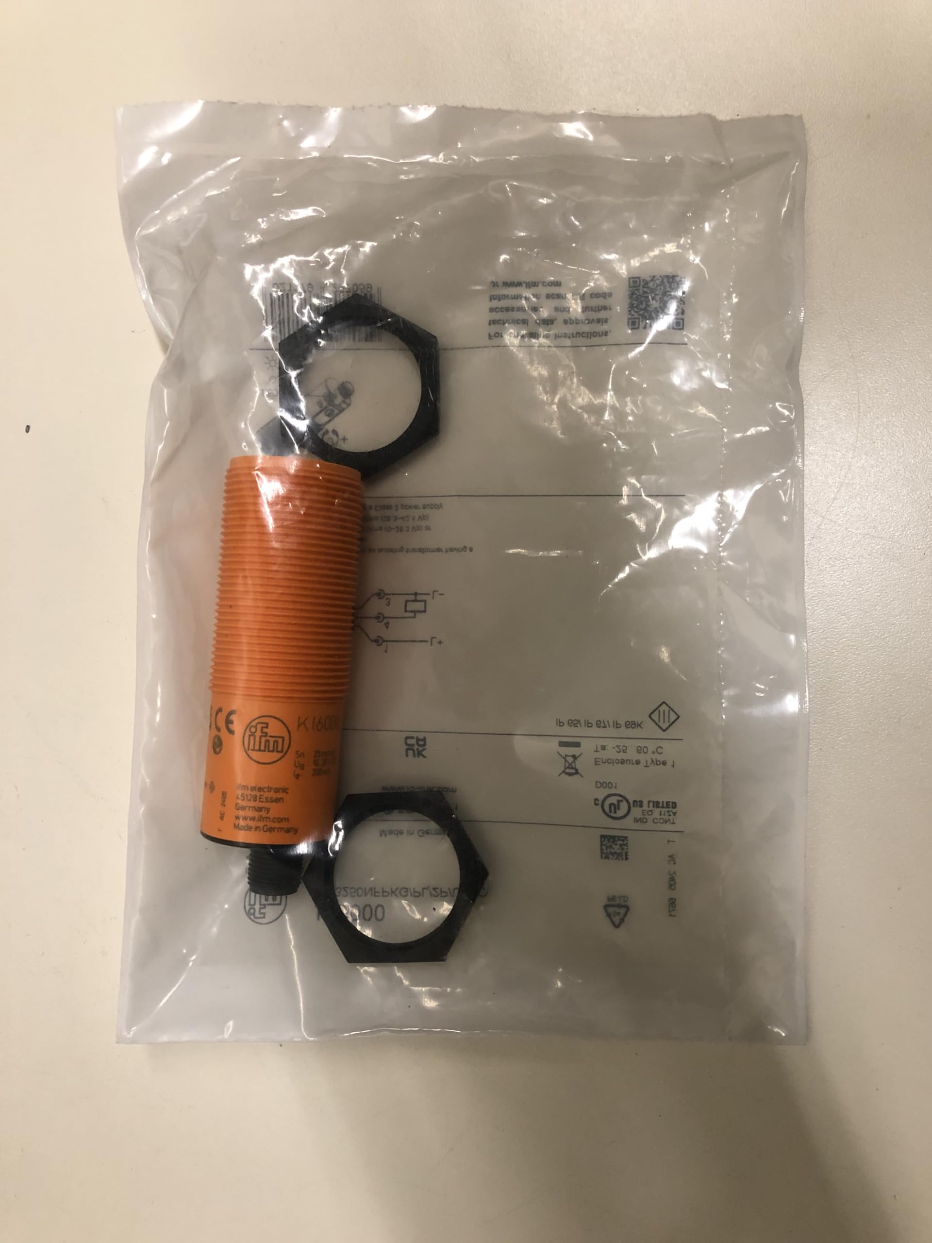KI-3250NFPKG/PL/2P/US/IO Capteur Étanche IP69K Contre Fausses Commutations