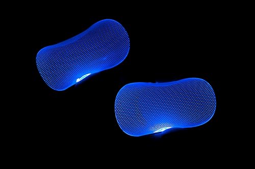 Miniatura 2 de mlnyitus Redondo Decoraciones azules de Star-Lord de Batman, luz LED, luces flexibles para casco, cosplay, kit de bricolaje, superhéroe RGB para