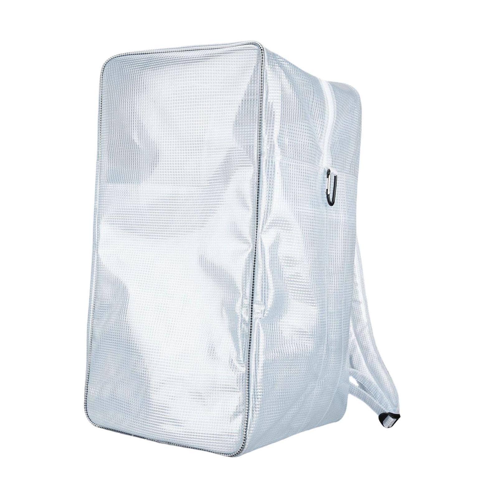 Sac à dos pour salle blanche transparent fini les contrôles lents