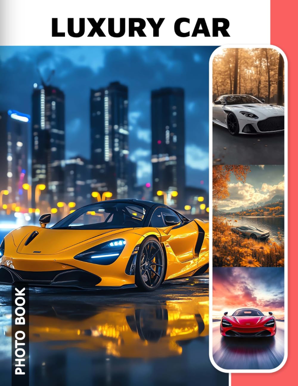 Luxury Car Photo Book: Luxury Automobile Images Collection Showcasing Exquisite High-End Vehicles And Prestigious Automotive Design In Stunning Photography Compilation