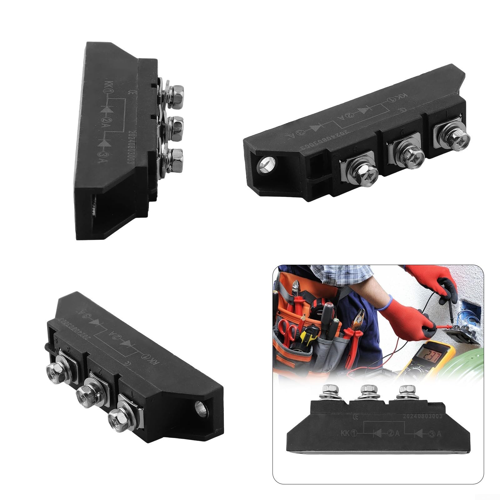 MDK50A Pannello a diodi fotovoltaico con modulo raddrizzatore di protezione inversa con tensione diretta 1 0V e corrente inversa 10mA