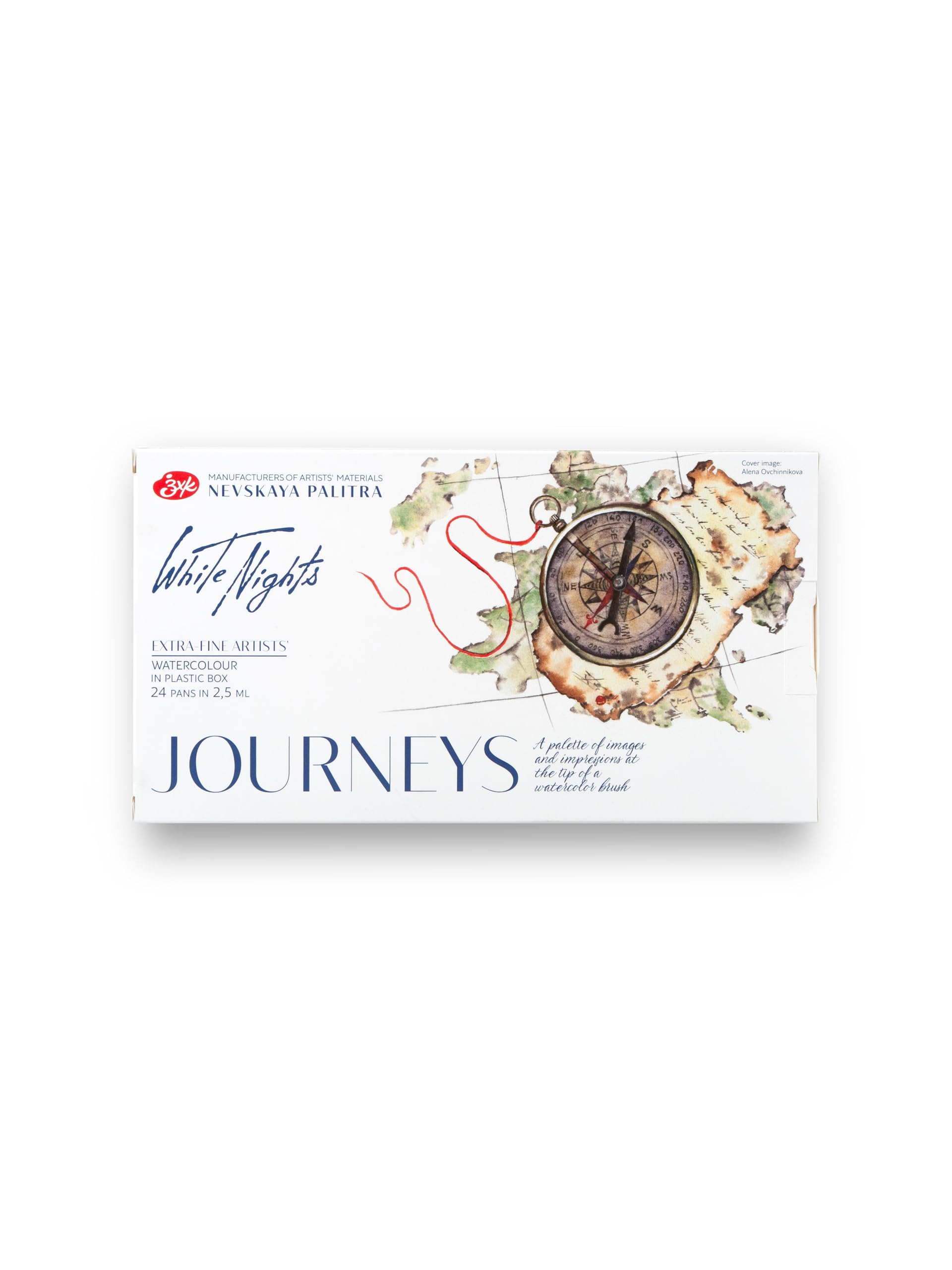 Amazon.com: White Nights Professional Watercolor Set – Journey