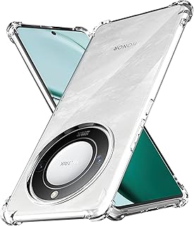 Anoowkoa Cover for Honor X9c Smart Case, Ultra Thin Soft TPU Transparent Silicone Shockproof Protective Case with Shock Absorption and Anti-Scratch (Transparent)