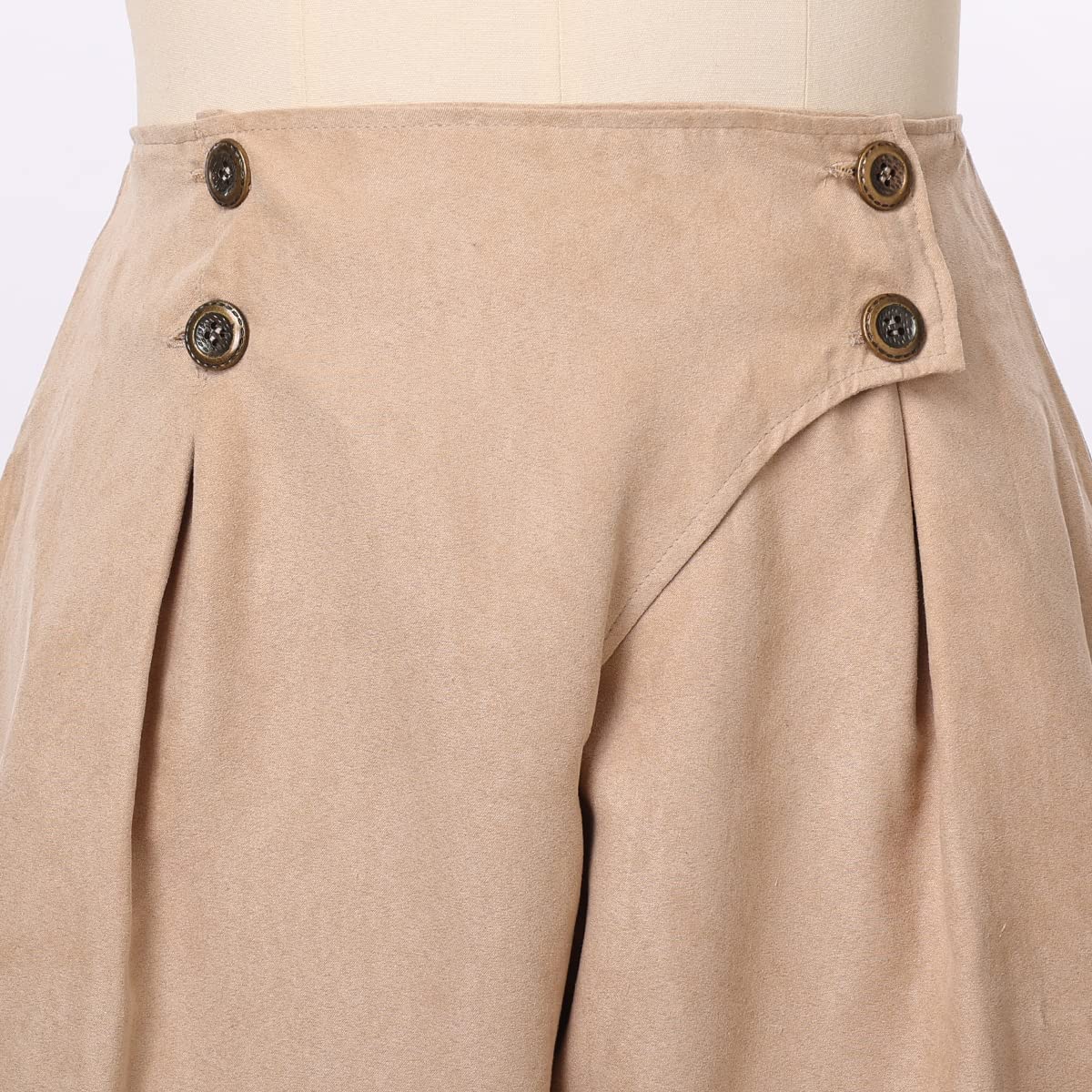GRACEART Women's Renaissance Pants Men's Medieval Vintage Knickers Pirate Trousers High Waist Bloomer Shorts - Image 5