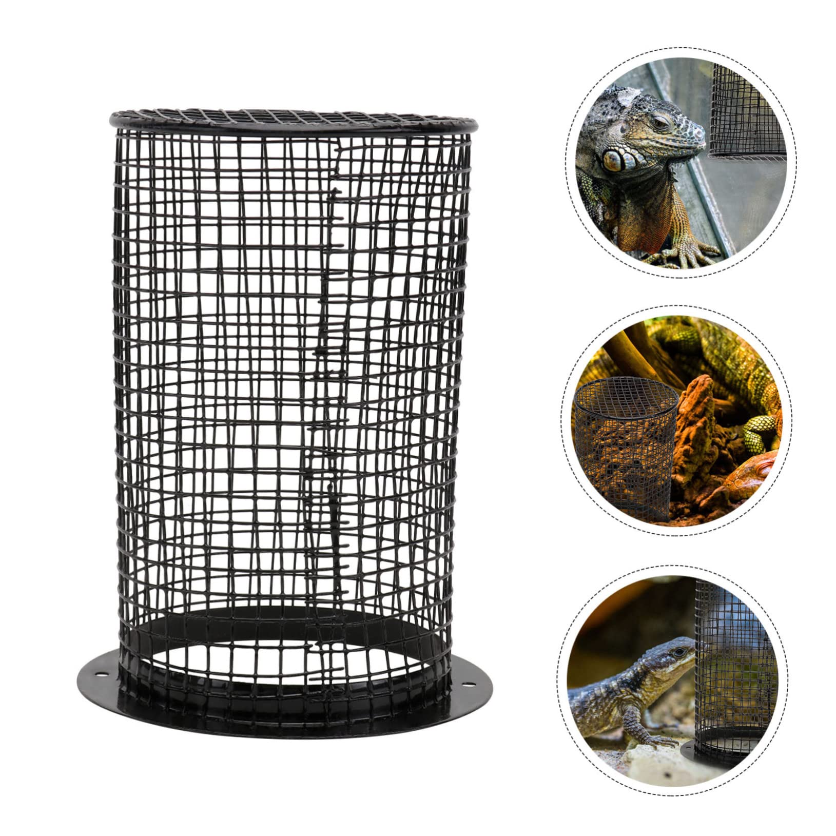 DOITOOL 2pezzi Riscaldante Per Rettili Paralume Antiscottatura Ceramica Protezione Per Tartarughe e Lucertole Accessorio Per Terrario e Habitat