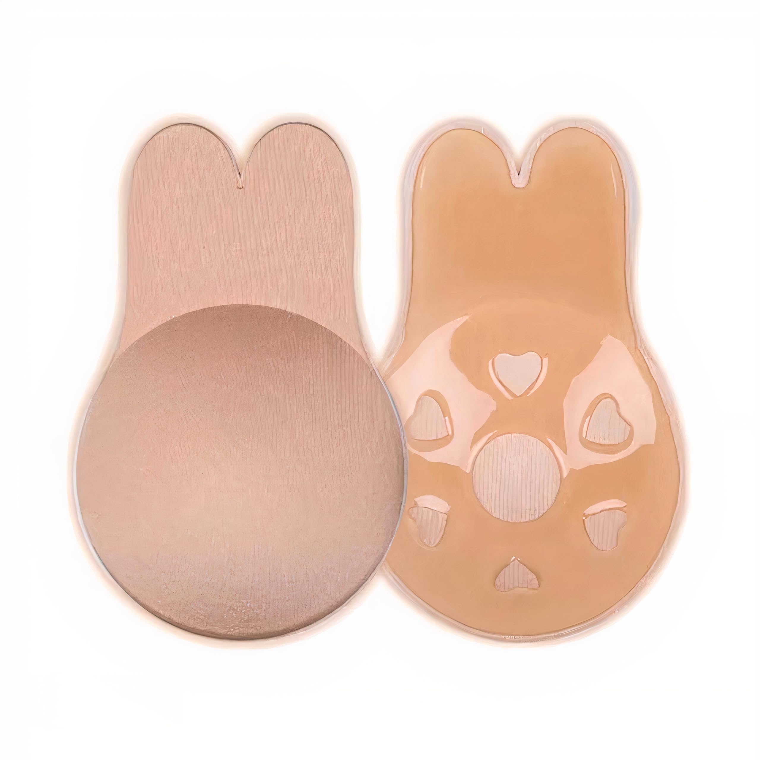 FEXMYReusable Nipple Covers Comfortable Invisible Adhesive Silicone Pasties for Women | Boob Lift Cups and Tapes for Breast Push-Up/Lift