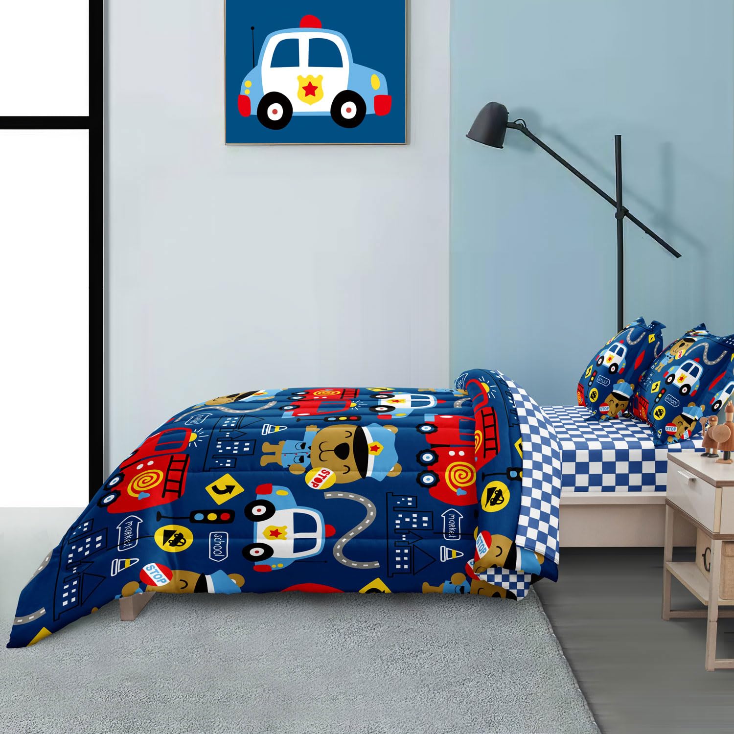 Juego De Ropa De Cama Infantil Stitch De Tres Piezas, Sábana | Meses Sin Interés