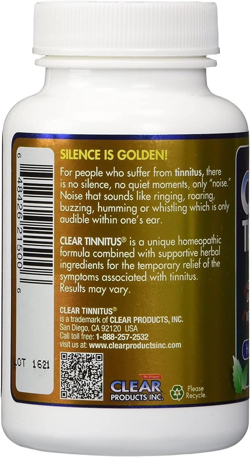 CLEAR TINNITUS, 60 CAP (4 Pack)