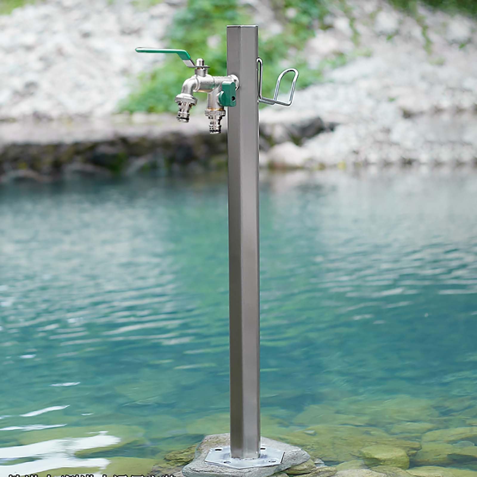 ZYCHSJXA Garden Water Tap Hose Connector - Outdoor Faucet for Patios & Courtyards Ideal Homes Parks Independent Design with Convenient Spigot.