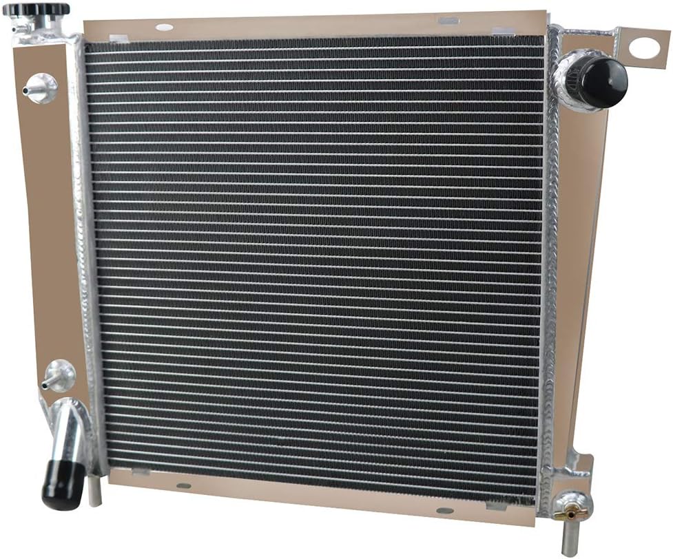 ALLOYWORKS 2 Row Aluminum Radiator For 1985-1994 Ford Ranger /1985-1990 Ford Bronco II /1991-1994 Ford Explorer / 91-94 Mazda Navajo /1994 Mazda B4000
