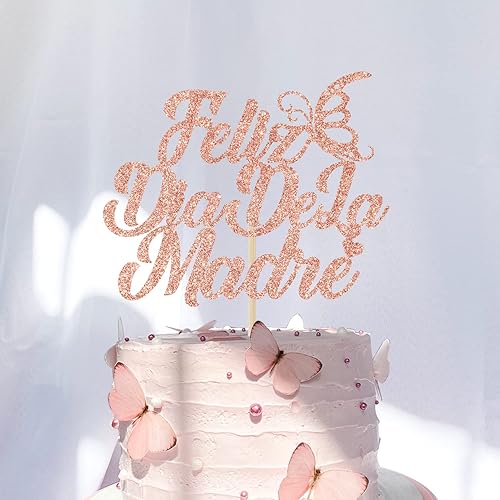 Miniatura 2 de Feliz Dia De La Madre - Decoración para tartas, decoración del día de la madre, feliz cumpleaños mamá, mejor mamá de todos los tiempos, suministros