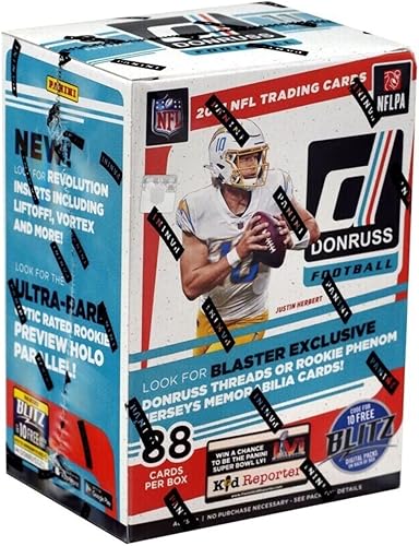 2021 Panini Donruss NFL Football BLASTER Box (11 PksBox)