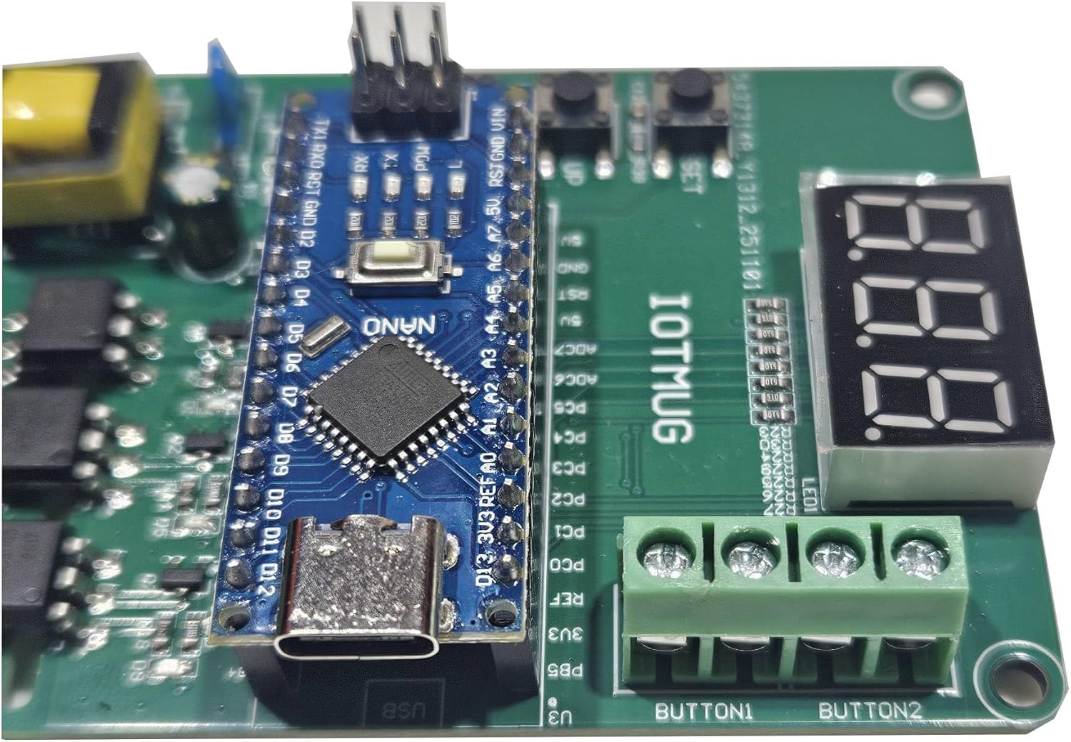 3CH Light Sequencer Controller with External Control Button Terminals for Start/Stop & Pause/Resume, 110–240VAC, 99+ Modes, 0–999s Timer, Memory Save, Light Show, Arduino Compatible Chaser Driver