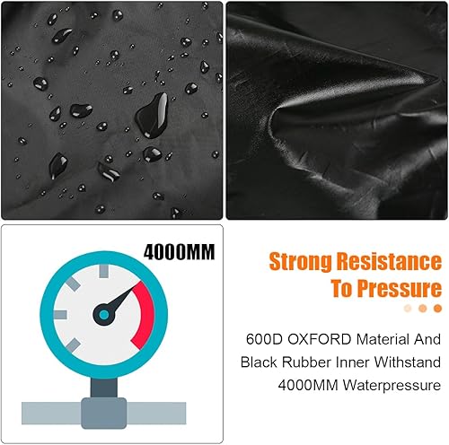 Miniatura 4 de Cubierta de nieve para parabrisas de repuesto para Dodge ChargerChrysler 300 2011-2023, tela Oxford 600D, resistente para todo tipo de clima,