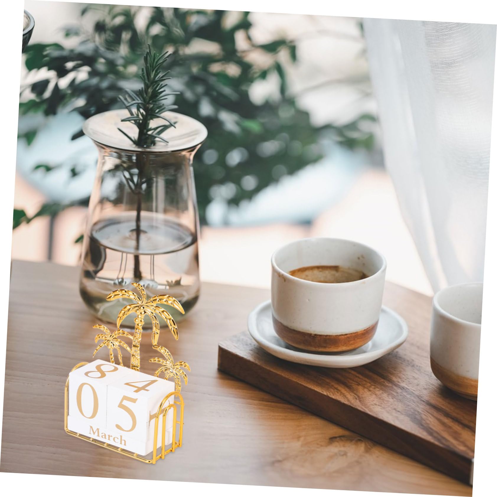 Kisangel 3sätze Tischkalender Mit Beweglichen Blockzahlen Dekorativer Kalender Für Zuhause Und Büro Eleganter Schreibtisch Organizer Perfektes Für Und Familie