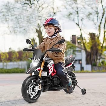 Amazon.com: CHEFJOY Kids Motorcycle, Aprilia Licensed 12V Battery