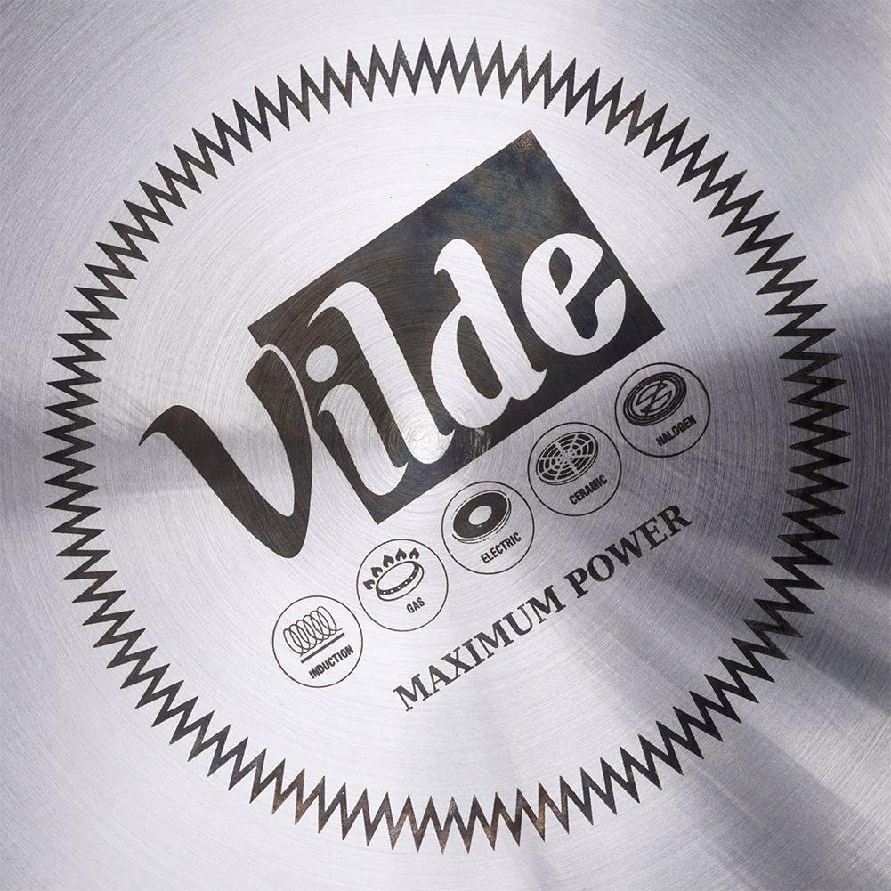 Vilde Wasserkessel Induktion 2 L - Edelstahl Flötenkessel Teekessel für Induktionsherd/Gasherd/Holzofen - Pfeifkessel - Idealer für Tee & Kaffee - Robuster Wasserkessel Camping