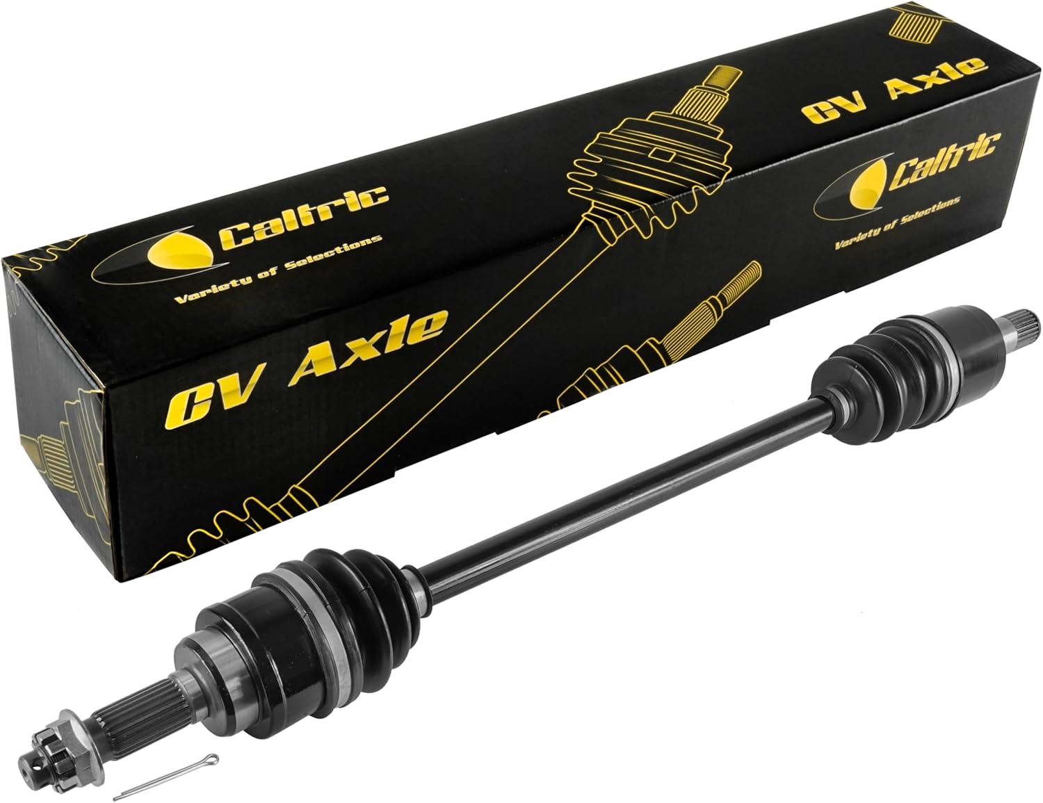 Caltric Front Left CV Joint Axle Compatible with Honda MUV700 Big Red 700 4X4 2009 2010 2011 2012 2013