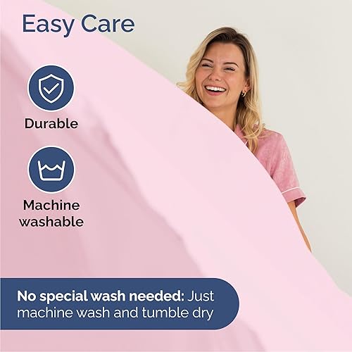 Vista 956 de Juego de sábanas Split King de 7 piezas, sábanas transpirables y refrescantes, sábanas de hotel, bolsillos profundos, ajuste fácil, suaves y sin