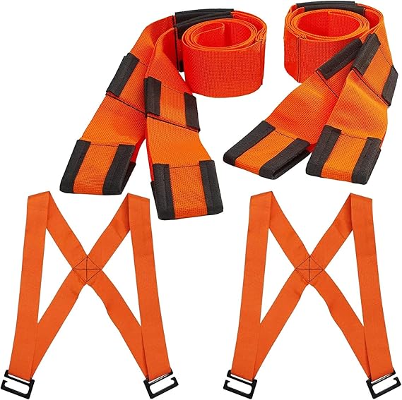 Moving Straps, 2 Person Furniture Shoulder Lifting Straps and Moving