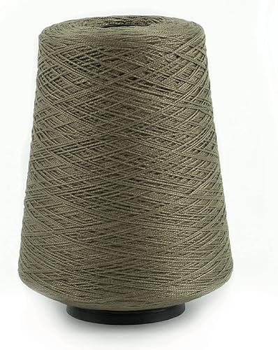 Miniatura 8 de Silk City Fibers, 52 Perle Mercerized Cotton Weaving Yarn, color azul marino oscuro