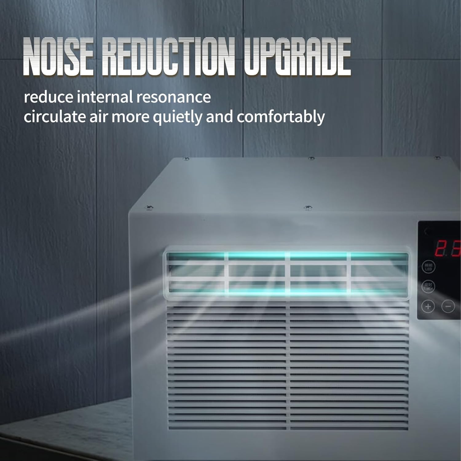 Compact Mini Air Conditioner,Fast Cooling,Conditioners Dehumidifier,Without Outdoor Unit,for Camping