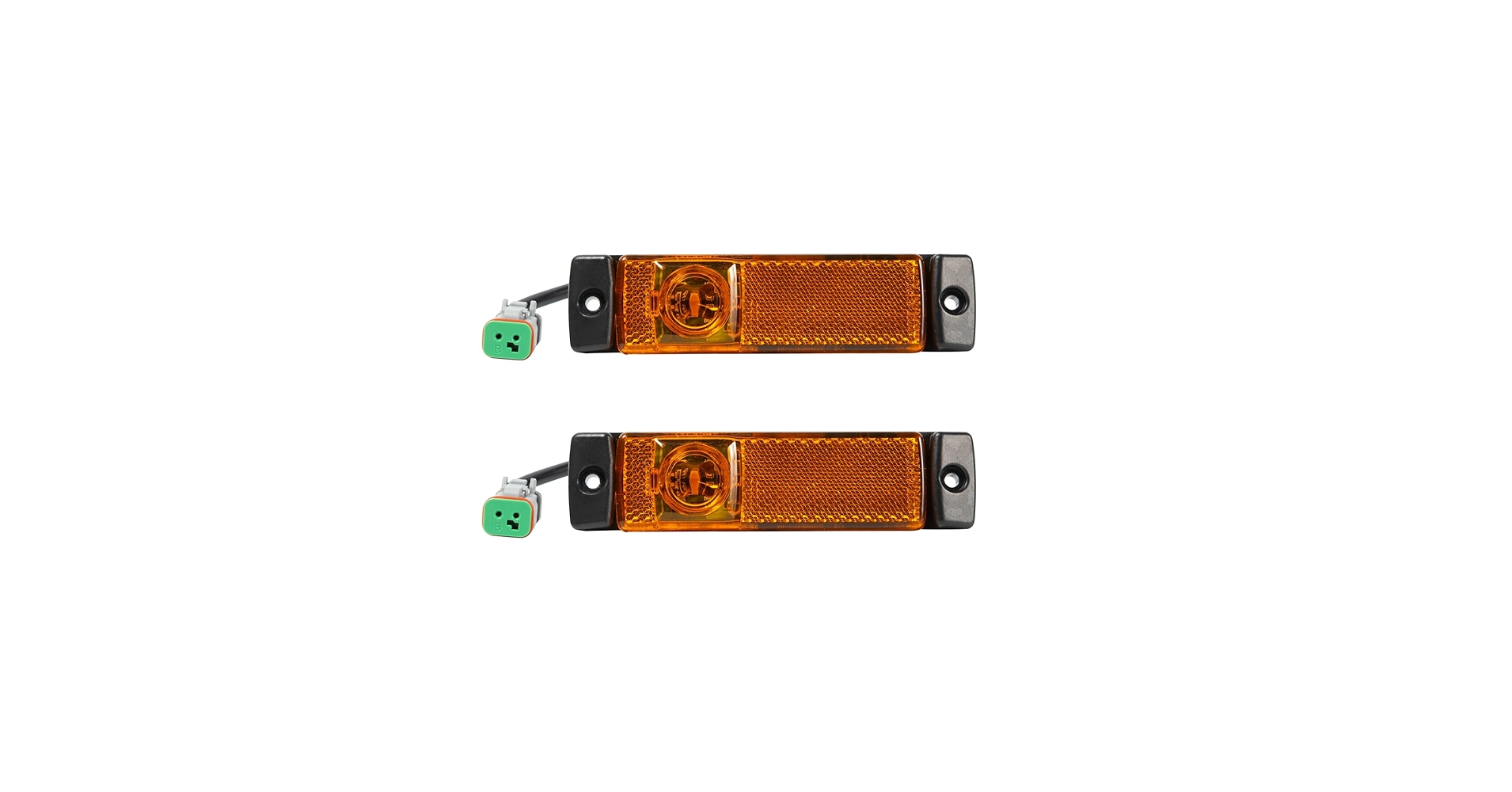 Amazon.com: EVERESTHD 2PCS side marker light LED Amber