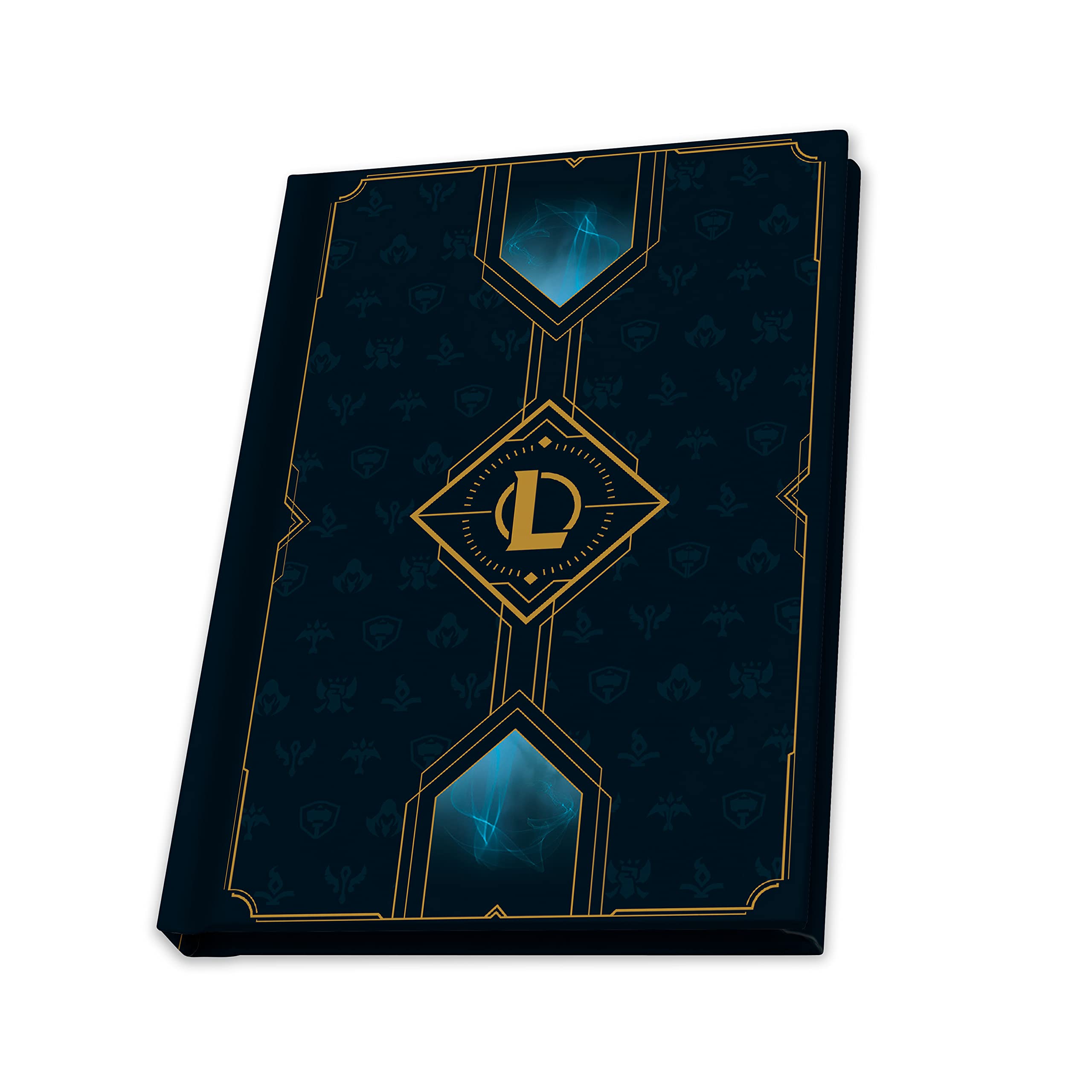 LEAGUE OF LEGENDS - Pck XXL glass + Pin + Notebook Hextech logo